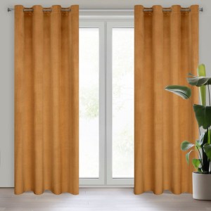 Zasłona zaciemniająca kółka Melanie Miodowy