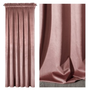 Zasłony VELVET welwetowa - różowa inne kolory