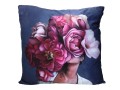 Poduszka z wypełnieniem/suwak - Kwiaty na głowie (CARMANI) 5907580096391