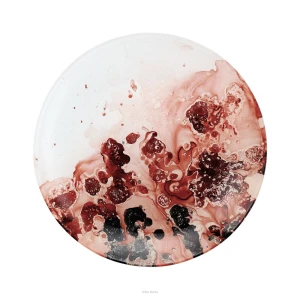 Villa Italia Talerz deserowy 21 cm AGAT brown