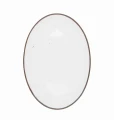 Alumina Rustic Snow Półmisek owalny 25 cm 5903517113483