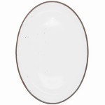 Alumina Rustic Snow Półmisek owalny 36 cm