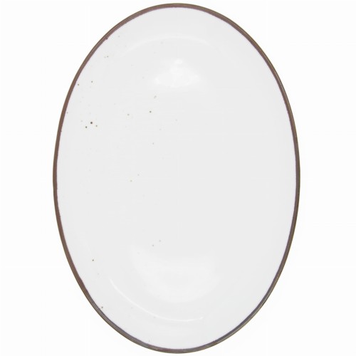 Alumina Rustic Snow Półmisek owalny 36 cm 5903517113506