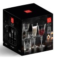 Zestaw 18 el. kieliszków i szklanek MELODIA RCR 8007815735112