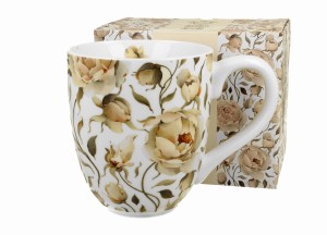 Kubek Jumbo XXL 1000 ml ENGLISH ROSES WHITE