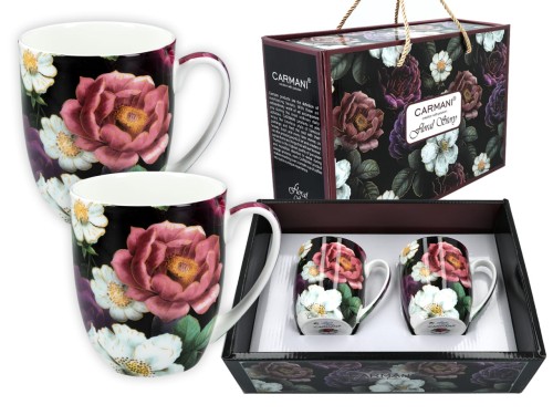 Kpl. 2 kubków - Floral story (CARMANI) 5905450802042