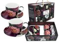 Kpl. 2 filiżanek ze spodkami - Floral story (CARMANI) 5905450802110