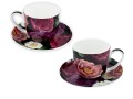 Kpl. 2 filiżanek ze spodkami - Floral story (CARMANI) 5905450802110