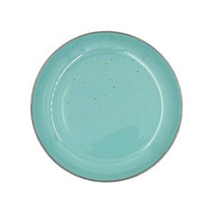 Alumina Rustic Green Talerz deserowy 22 cm