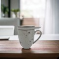 Alumina Bogucice Cottage Grey Kubek z zaparzaczem 400 ml 5903517114732