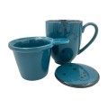 Alumina Bogucice Cottage Laguna Kubek z zaparzaczem 400 ml 5903517114749
