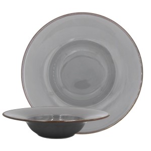 Alumina Rustic GrayTalerz głęboki Pasta 27 cm