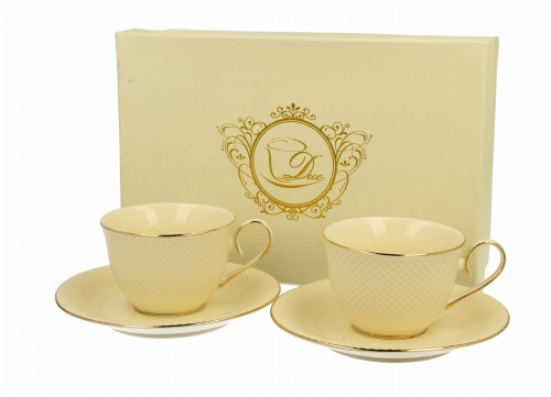 Filiżanki espresso Ecru VESPER 5902693944522