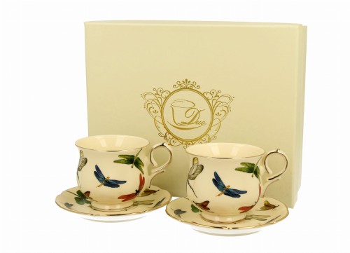 2 Filiżanki espresso Ecru WAŻKI 5902693934974