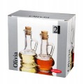 Zestaw 2 karafek na ocet / oliwę 260 ml PASABAHCE 8693357091665