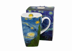 Kubek kwadratowy Starry Night Van Gogh