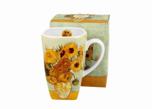 Kubek kwadratowy Sunflowers Van Gogh