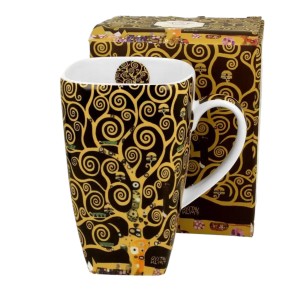 Kubek kwadratowy Tree of Life - G. Klimt