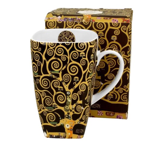 Kubek kwadratowy Tree of Life - G. Klimt 5902693943365