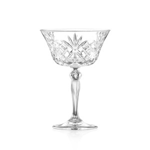 Zestaw kieliszków 260 ml 6 szt Szampan płaski Melodia RCR