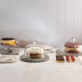 Patera z kloszem Patisserie 24 cm PASABAHCE 8693357507197