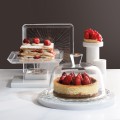 Patera z kloszem Patisserie 24 cm PASABAHCE 8693357507197