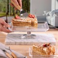 Patera Madlen na nóżce 27,6 x 16,5 cm PASABAHCE 8693357537477