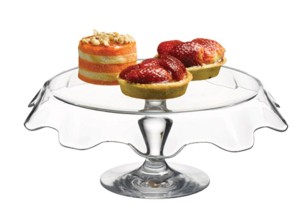 Patera Splash na nóżce 32 cm PASABAHCE