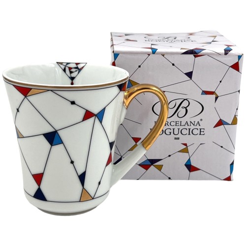 Kubek porcelanowy Arlekin 350 ml Bogucice 5903517116583
