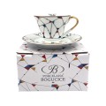 Filiżanka ze spodkiem espresso Arlekin 90 ml Bogucice 5903517116613