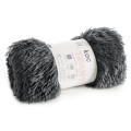 KOC narzuta na fotel PLED włochacz FUTRZAK 70x160 cm stalowy 5903571603487