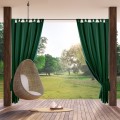 Zasłona ogrodowa 155 cm x 260 cm ciemny zielony GARDEN 5903571583055