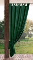 Zasłona ogrodowa 155 cm x 260 cm ciemny zielony GARDEN 5903571583055