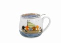Kubek z zaparzaczem 430 ml Koci Świat - MARYNARZE 5902693943822