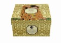 Filiżanka ze spodkiem 250 ml THE KISS ECRU Gustav Klimt 5902693945635