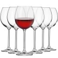 Kieliszek do wina czerwonego 6 szt. 350 ml Venezia Krosno 5900345788210
