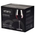 Kieliszek do wina czerwonego 6 szt. 450 ml Harmony Krosno 5900345788814