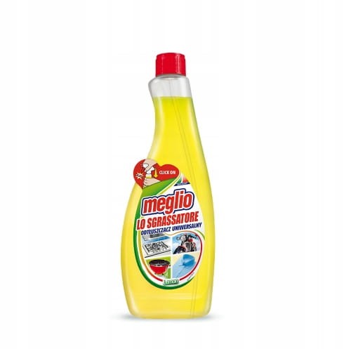 Odtłuszczacz MEGLIO LEMON Zapas 750 ml Uniwersalny 8002015008332