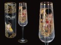 Kieliszek do szampana - G. Klimt, Pocałunek (CARMANI)