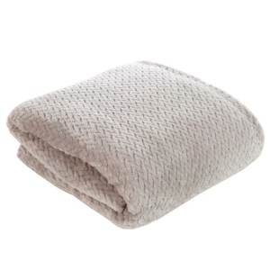 Koc narzuta CINDY 3 200x220 Srebrny