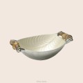 Villa Italia QUEEN Salaterka owalna kremowa 20 cm 5901568013110