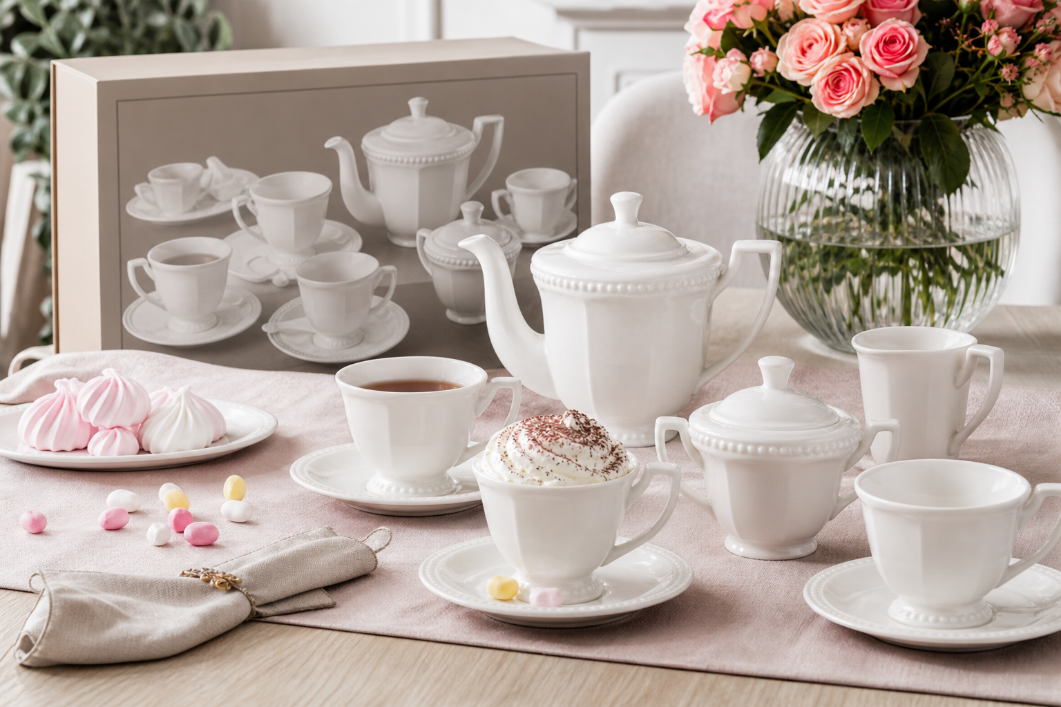 Najbardziej rozpoznawalne kolekcje porcelany Villa Italia – miejsce Venice White w ofercie marki