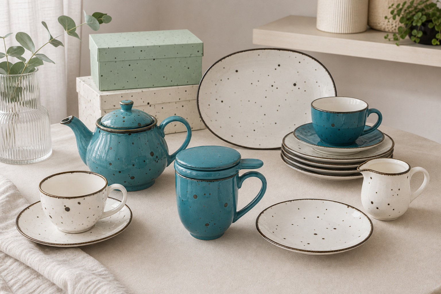 Porcelana Bogucice Alumina – kolekcje Tiffany, Cottage i White